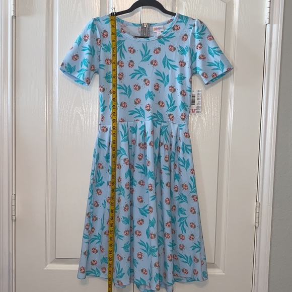 LuLaRoe Woman’s Dress Amelia size S light blue - Picture 3 of 12